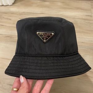 SOLD // Prada Nylon Buck Hat
